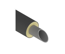 NUPI Προμονωμένοι Σωλήνες NIRONβ PP-RCT CLIMA με Υαλόνημα SDR 17 με 2 Άκρα EF d160  Σωλήνες PP-R/PP-RCT