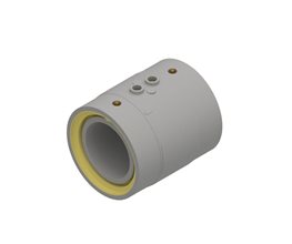NUPI Preinsulated NIRONβ Electrofusion Socket SDR7.4 d63  for PP-R pipes