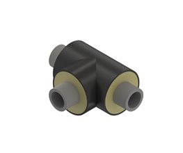 NUPI NIRONβ Προμονωμένα Ταυ BF PP-RCT SDR7.4 d200  για σωλήνες PP-R