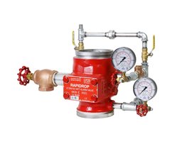 APC Βαλβίδα Συναργεμού Πλήρης, με Αυλακωτά Άκρα, 4"  Βαλβίδα συναγερμού