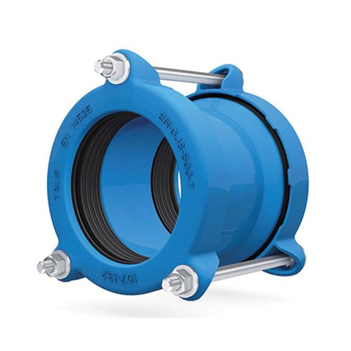 BELG.METEOR Coupling w/o Restraint, for CI, CS, PVC Pipes 200-227