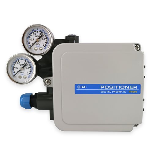SMC Analogue Positioner Mod.IP8000-10-1 with set of Gauges