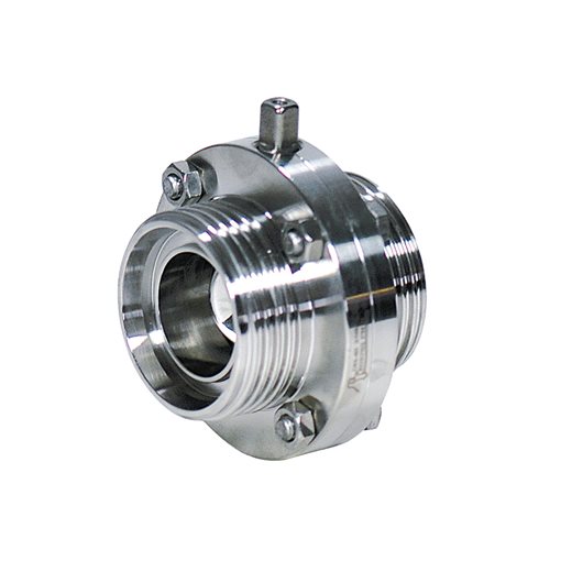 INOXPA Butterfly Valve A480 Male ends 304/L Bareshaft EPDM