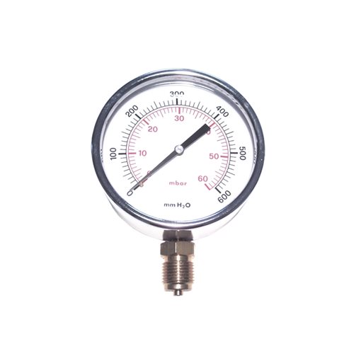 Pressure Gauges for LPG 100mm x100mbar