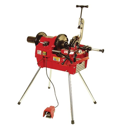 Threading Machine, for Pipes, Electric. Portable, VIRAX 162140 4"