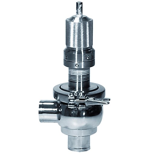 Overflow Valves 316L/EPDM Food Quality, Welding Ends SMS 25