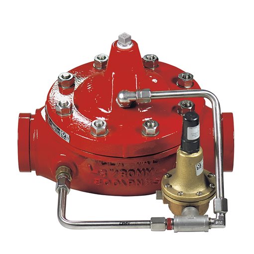 RAPIDROP RD90G Pressure Reducer w.Grooved Ends Class 150 UL 3"