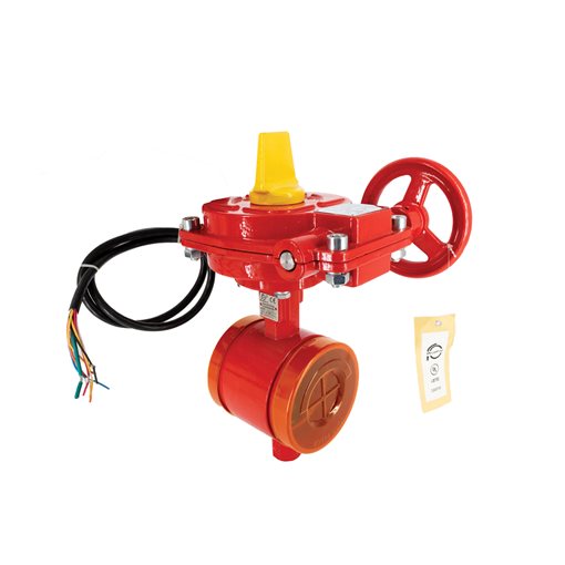 RAPIDROP Grooved Butterfly valves Fig.216 UL/FM 3" - 88.9mm
