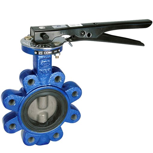 EFFEBI Butterfly Valves THESIS 40 LUG GGG40/304/NBR PN16 for Gas DN65