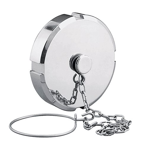 Cap and Chain AISI 304 for Union DIN11851 DN20