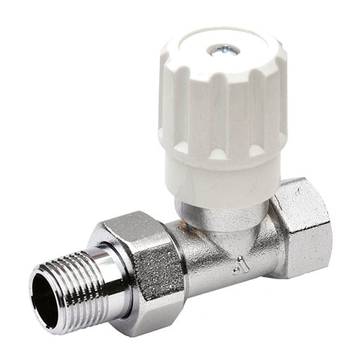 Stop Valves, Heavy for HVAC, Brass, Straight, APM 288VO 1/2"