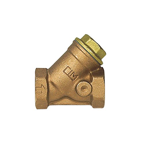 Strainers, Bronze, Thr., CIM.74/AOT 1"