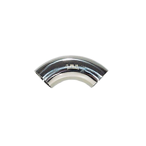 DIN11852 Welding Bends 90o 316L Mirror Polished / Satin S2 DN50