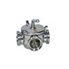Plug Cocks, 3-Way, S/S, Food Quality 304L DN25