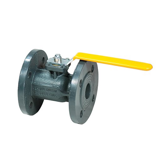 Ductile Iron Fl. Gas Ball Valves PN16 DN25