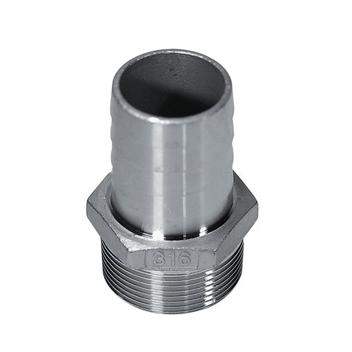Hose Shunks AISI 316 Male Thr. DIN2999 1/2"