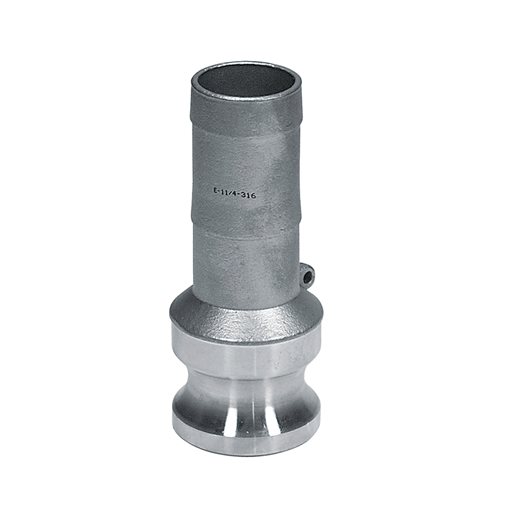 Quick Couplings AISI 316 Male Hose Shank 3"