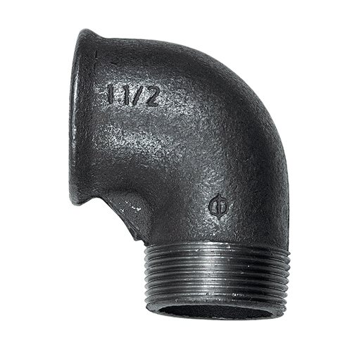 Elbows 90o M/F Black 2 1/2"