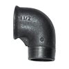 Elbows 90o M/F Black 2 1/2"