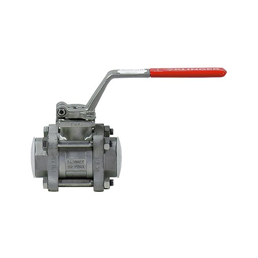 Ball Valves, S/S, Thr., BSP, PN40, KLINGER KHA-G-Xc 1 1/4"/25