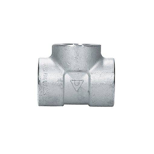 Tees NPT 316L 3000# 1 1/2"