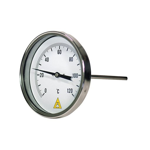 Thermometers 1/2" Back Connection 2 1/2" 150oC 50mm
