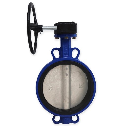 BFV w.Nickel Plated Disc and Gearbox PN16 400mm