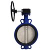 BFV w.Nickel Plated Disc and Gearbox PN16 400mm