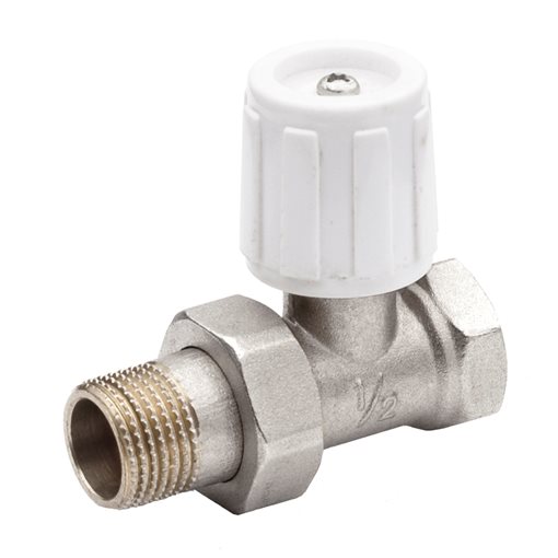 Stop Valves, for HVAC, Brass, Straight, APM 265VO 1/2"
