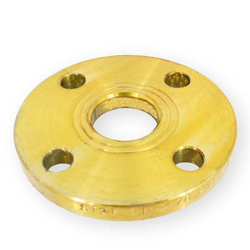 Flanges C/S St.37.0, DIN2576 Drilled PN10 FF 20"x26mm Thick