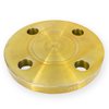 Blind Flanges, ST 37.2, Flat Face, DIN2527(B) PN10 1"