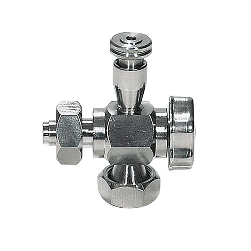 Κάτω Κρουνός Δείκτη Στάθμης 304 1/2" για Σωλήνα 20mm