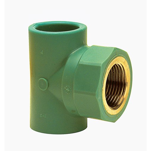B-R Tees with Female THR.PP-RCT G8130gB D20x1/2"