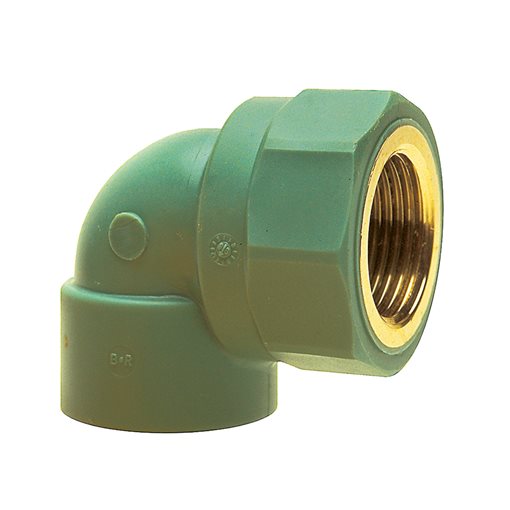 B-R Elbows with Female THR. PP-RCT G8090g D32x3/4"