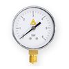 Press.Gauges Metallic Case, 1/4" BSP Bottom Con. 63mm x10bar