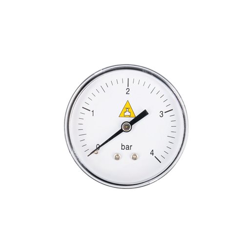Pressure Gauges Metallic Case, 1/4" BSP Back Con. 63mm x6bar