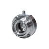 DIN Butterfly Valves AL LKB-2 EPDM Seats Male Ends 316L DN40