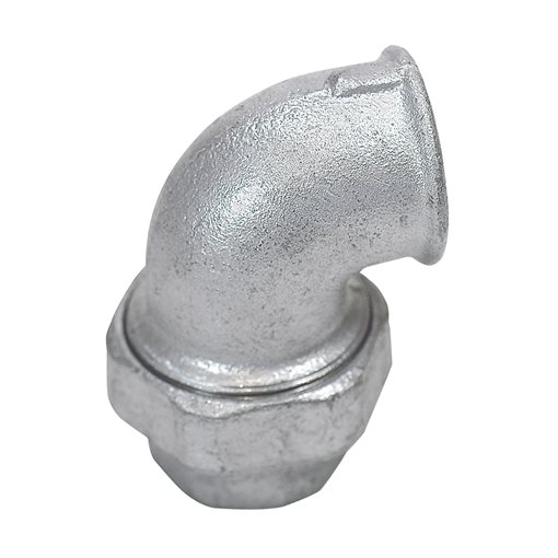 Elbow Unions 90o F-F Galvanized 1 1/2"