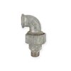 Elbow Unions 90o M/F Galvanized 3/4"