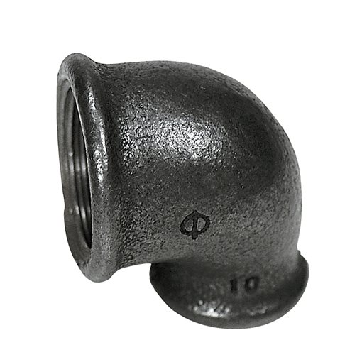 Reducing Elbows 90o F-F Black 1 1/2"x1 1/4"