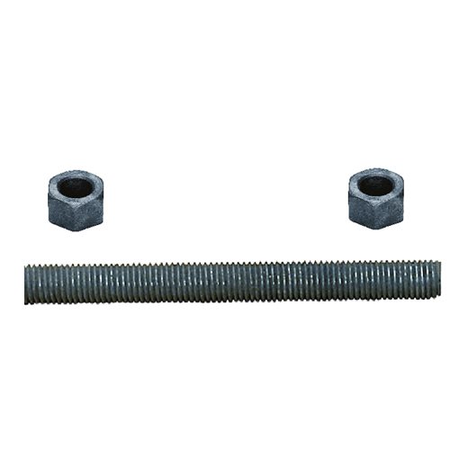 Stud Bolts B7 with 2 Nuts 2H 7/8" NPT x120