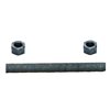 Stud Bolts B7 with 2 Nuts 2H 7/8" NPT x150