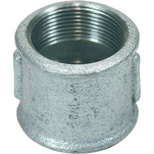 Sockets F-F Equal Galvanized 2"