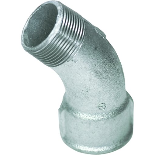 Bends 45o M/F Galvanized 3"