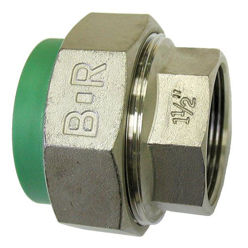 BAENNINGER Unions PP-RCT/V2A with Female Thread d25x3/4"