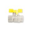 Bronze Gas Ball Valves IVR 151/A with Butterfly 1"