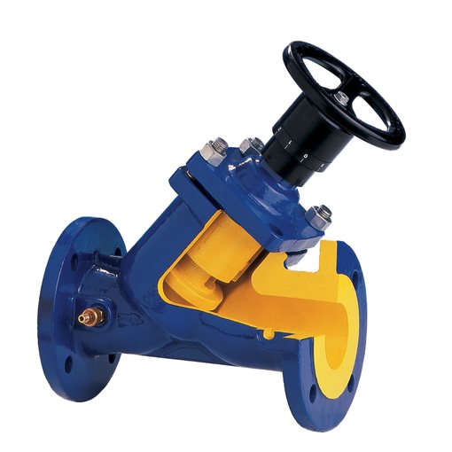 Double Regulating and Measuring Valves ZETKAMA 447 DN80