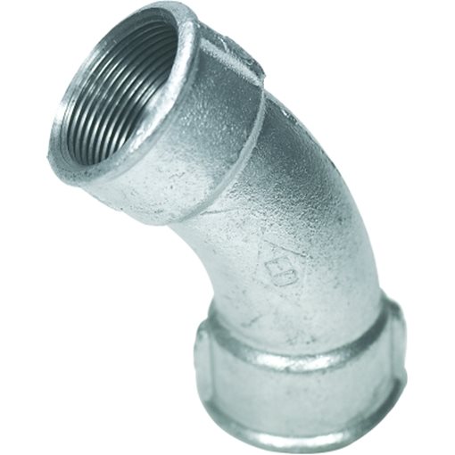 Bends 45o F-F Galvanized 2"