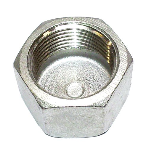 Hexagon Caps S/S T304 150# BSPF 1 1/4"