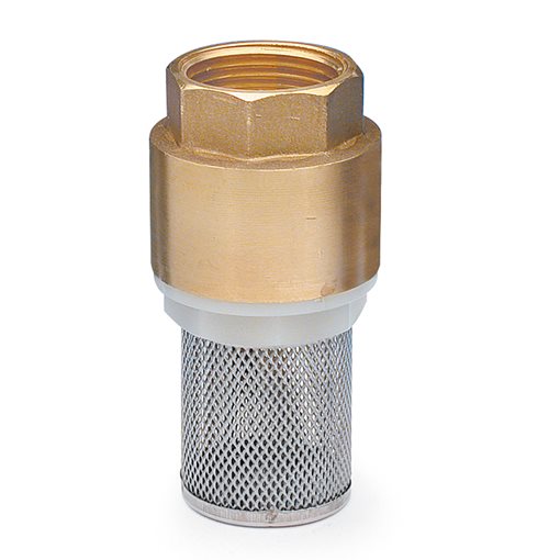 Brass Foot Valves with S/S Screen APM 7050 1 1/4"